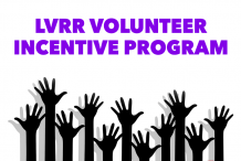 LVRR volunteer incentives