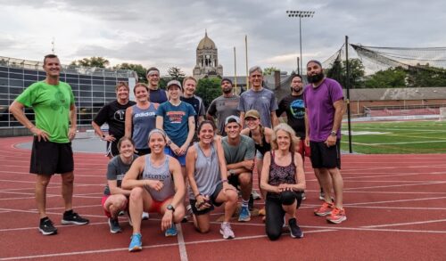 Wednesday morning track workout